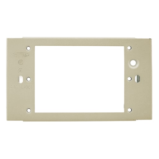 Hubbell Wiring Device - HWDK HBL4747CVMIV RACEWAY, PLT, 1G