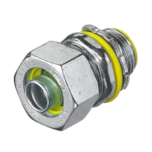 Hubbell Wiring Device - HWDK H0381 STR MALE L/T CONN, 3/8",