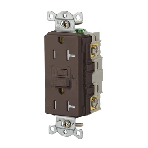 Hubbell Wiring Device - HWDK GFRTW20 20A 125VAC COMM TRWR G