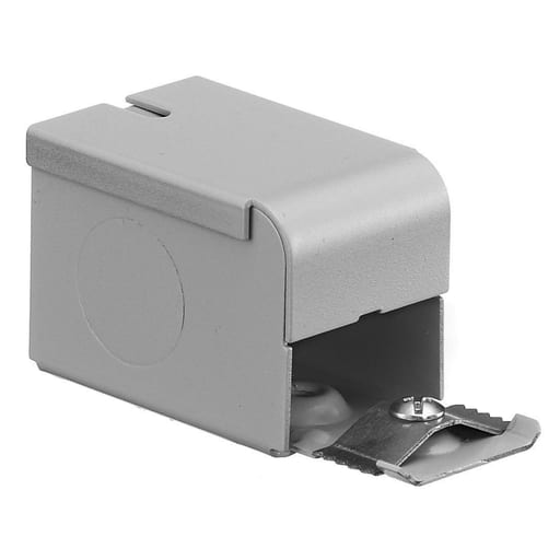 Hubbell Wiring Device - Hubbell HBL2010A2GY HBL2000 Series Gray Raceway Entrance End Fitting
