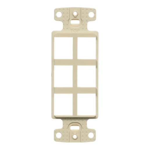 Hubbell Wiring Device - HWDK NS616I PLATE, DECORATOR KEYSTO