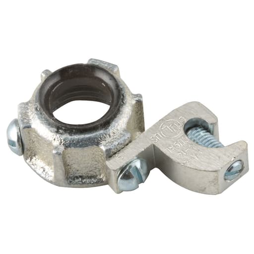 Raco Manufacturing - Raco 1216 1-1/2" 150deg Rigid/IMC Grounding Bushing, Lay-in-Lug, Insulated