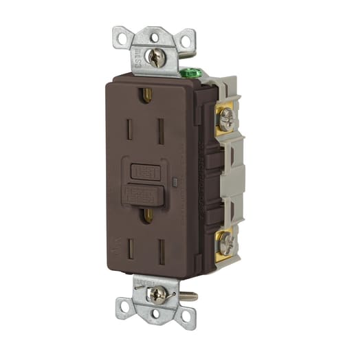 Hubbell Wiring Device - HWDK GFRWR15 15A 125VAC COMM WR GFR