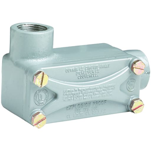 Killark - Killark XLL-1-1/2" LL Type, Aluminum X-Series Conduit Body