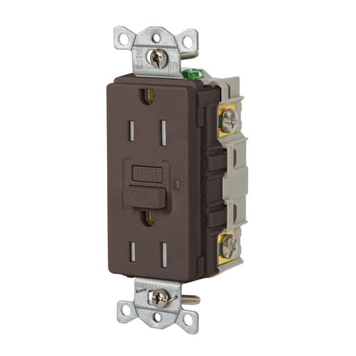 Hubbell Wiring Device - HWDK GFRTR15 15A 125VAC COMM TR GFR