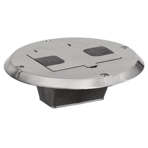 Hubbell Wiring Device - HWDK RF506NI FLOOR BOX FLNG AND DOO