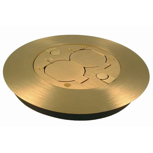Raco Manufacturing - Raco 6280 Round Non-Metallic Floor Box Cover Kit