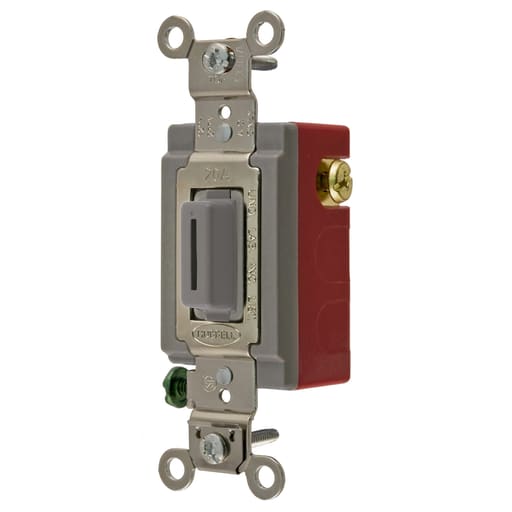 Hubbell Wiring Device - HWDK HBL1557LG MOM TOG, 20A, 120/27