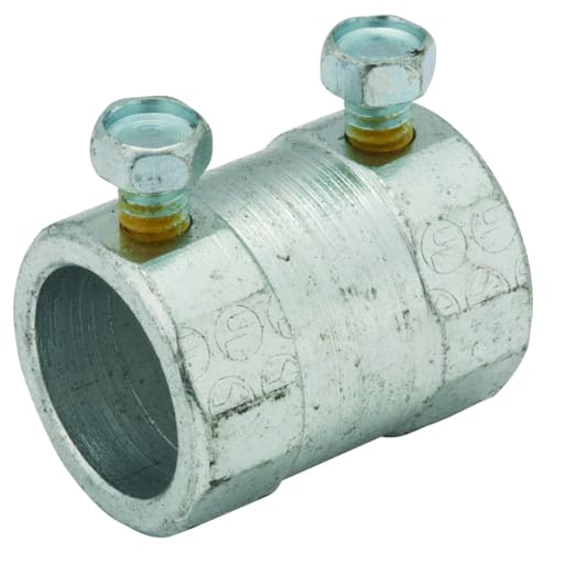 Raco Manufacturing - Raco 3025 1-1/4" Rigid/IMC Set-Screw Coupling, Steel