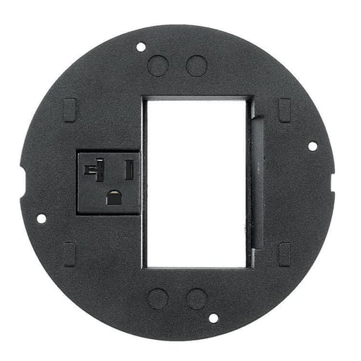 Hubbell Wiring Device - Hubbell S1SPORT SUBPLATE, ORT SERIES II + 20A, SYS 1