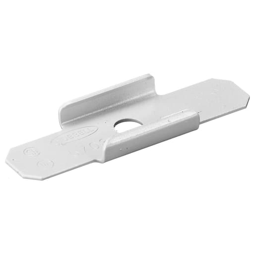 Hubbell Wiring Device - Hubbell Wiring Devices HBL5703W White Metal Raceway Support Clip