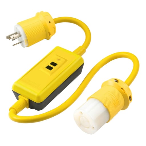 Hubbell Wiring Device - HCI GFPST3C20MTL LOCKING GFCI CORD,