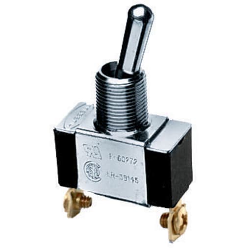 Hubbell Wiring Device - Hubbell HBL11SP PANEL SW, SPST, SPADE TERM