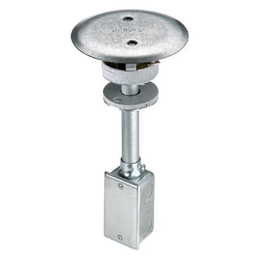 Hubbell Wiring Device - Hubbell PT7FSD THRU-FLOOR FITTING, 3" FLUSH FRPT