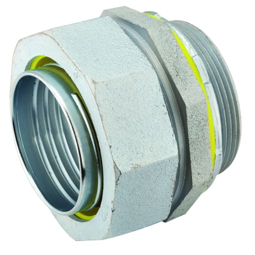 Raco Manufacturing - Raco 3416 4" Straight Liquidtight Connector, Uninsulated, Malleable Iron