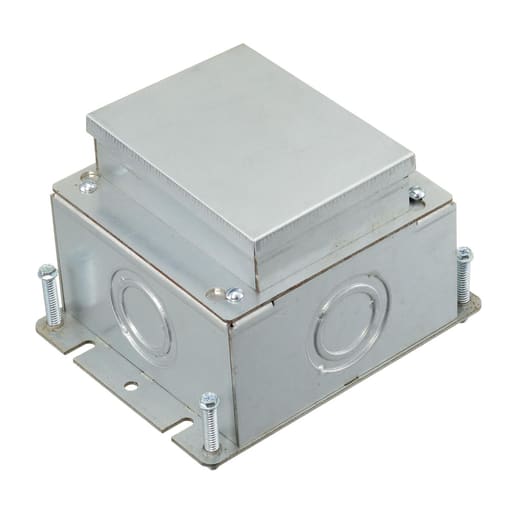 Hubbell Wiring Device - HWDK FB2431 RECT FLOORBOX, STAMP ST