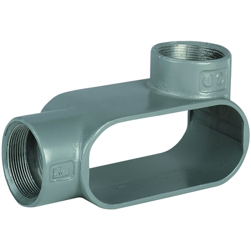 Killark - Killark L87SA 3" L Hub, Aluminum Form 7 Conduit Body