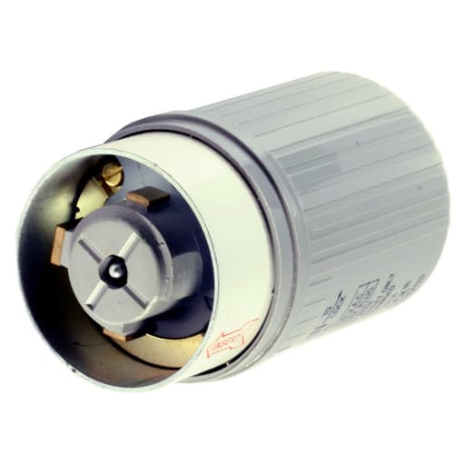Hubbell Wiring Device - Hubbell HBL25615 MOBILE X-RAY Plug, 2P3W, 60A 250V, CGRIP