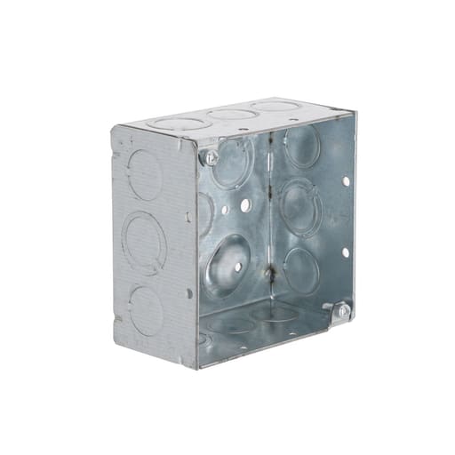 Raco Manufacturing - RACO 8232 4SQ BOX WELDED 2-1/8DP 1/
