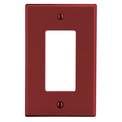 Hubbell Wiring Device - HWDK PJ26R WALLPLATE, M-SIZE, 1-G,