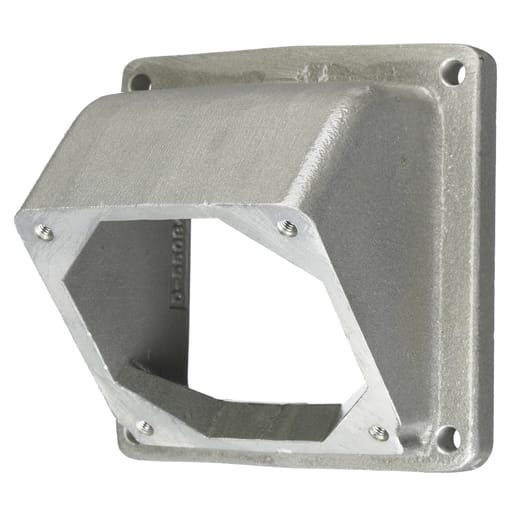 Hubbell Wiring Device - Hubbell HBL26404 60 Amp 600 Volt 45 Degrees Adapter Plate