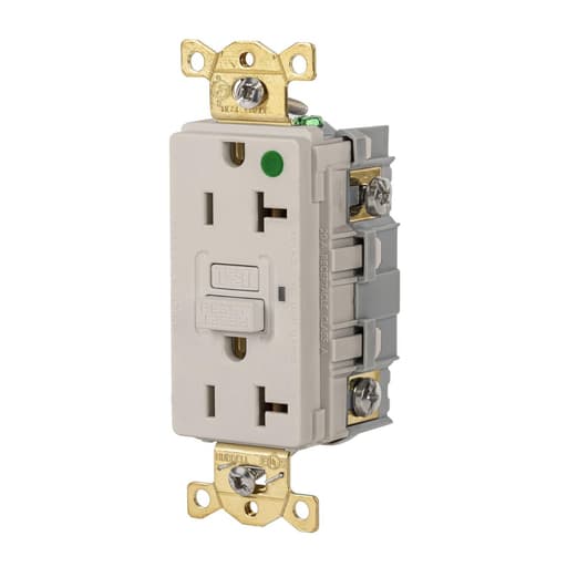 Hubbell Wiring Device - HWDK GFR83LA 20A 125VAC COMM HG GFR