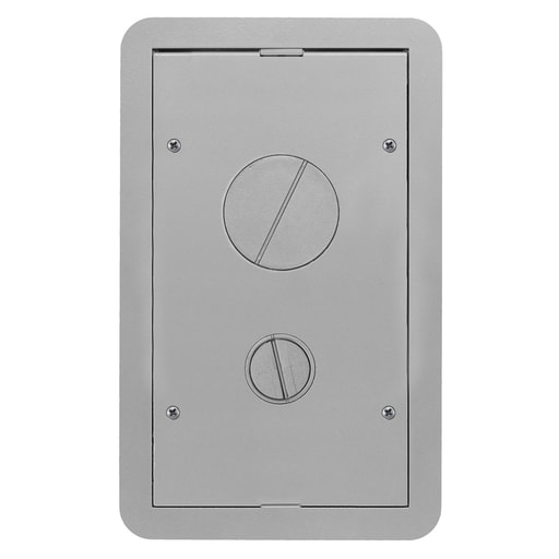 Hubbell Wiring Device - HWDK 24GCFFCVRALU 2/4G CARPET FF CV