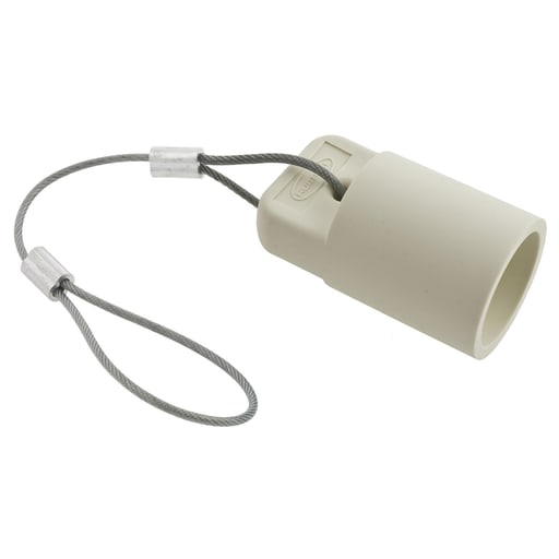 Hubbell - Hubbell HBLFCAPW White FeMale Cam Type Plug/Receptacle Protective Cap