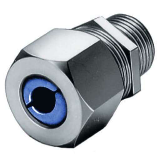 Hubbell Wiring Device - Hubbell SHC1023SSCORDCON, STR ML, .38-.50", 1/2", SS OBS