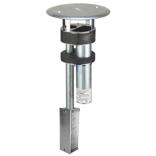 Hubbell Wiring Device - Hubbell S1PTAVFITJ 3-Piece Audio/Video Poke-Through Device with Junction Box