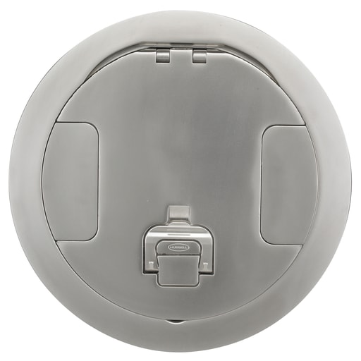 Hubbell Wiring Device - Hubbell S1R8CVRNKL S1R FRPT 8 COVER NICKEL