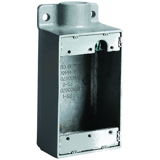 Killark - Killark FS-2 3/4" Aluminum Shallow Device