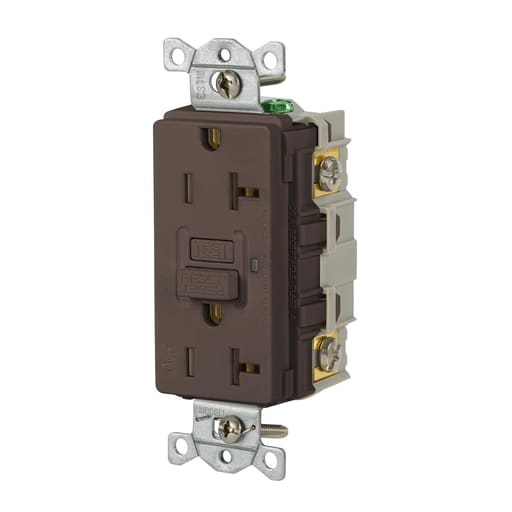 Hubbell Wiring Device - HWDK GFRWR20 20A 125VAC COMM WR GFR