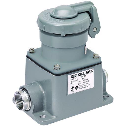 Killark - HCI UGRS-20231BQW 20A 125V SQUARE R