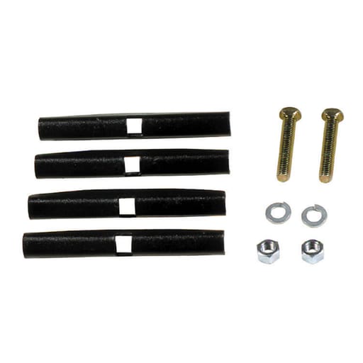 Hubbell Wiring Device - Hubbell Wiring Devices HLBSK Black Powder Coated Ladder Tray Butt Splice Kit