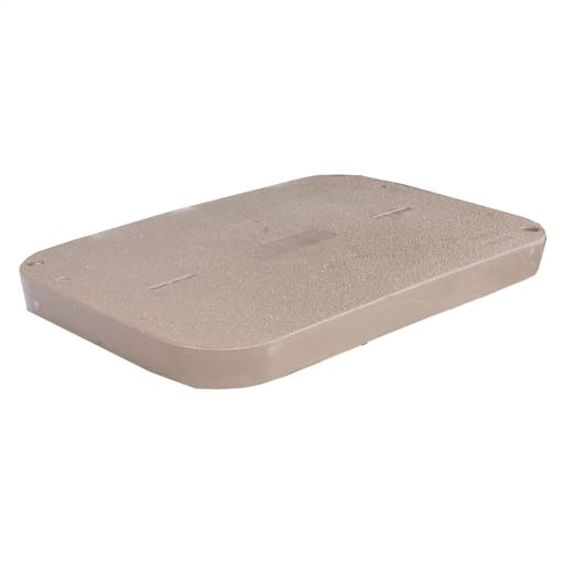 Quazite - Quazite PC0608HA0017 6 x 8 Inch Gray Polymer Concrete Heavy Duty Underground Enclosure Cover