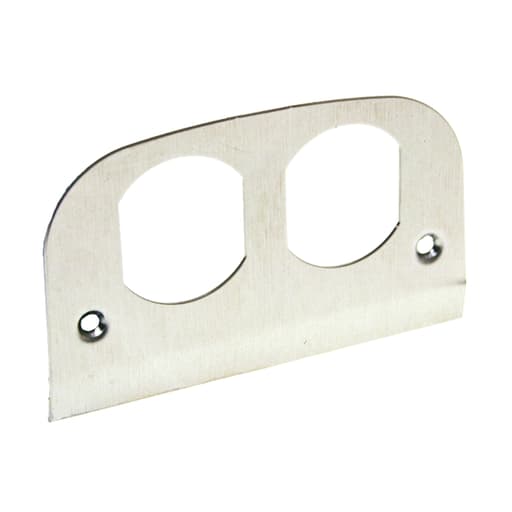 Raco Manufacturing - Raco 6313 Service Pedestal Duplex Receptacle Face Plate