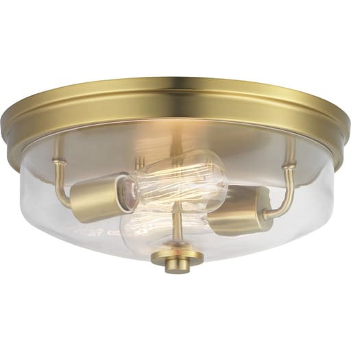 Progress Lighting - Progress P350121-109 Blakely Collection Two-Light 13-5/8" Flush Mount
