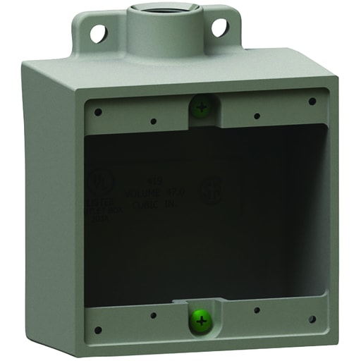 Killark - KLRK 2FD-1 DEVICE BOX 2GANG AL 1/2