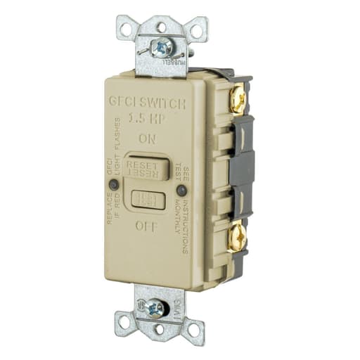 Hubbell Wiring Device - HWDK GFBFHP20I 20A 125V BLANK FACE