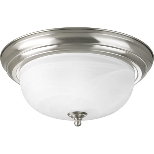 Progress Lighting - Progress P3925-09 Two-Light Dome Glass 13-1/4" Close-to-Ceiling