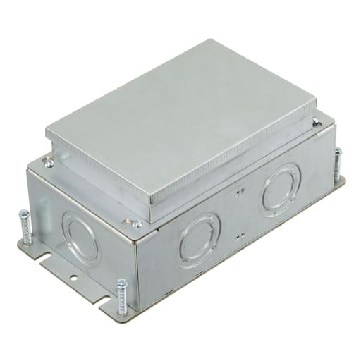Hubbell Wiring Device - HWDK FB2432 RECT FLOORBOX, STAMP ST