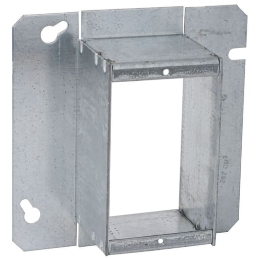 Raco Manufacturing - Raco 899 4-11/16" Square Cover, 1-Gang, 2" Raised