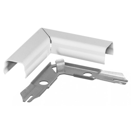 Hubbell Wiring Device - HWDK HBL511W RACEWAY, 90 FLAT ELBOW
