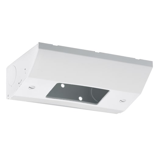 Hubbell Wiring Device - Hubbell Wiring Devices RU100W 5.57 x 3.4 x 1.55 Inch White Metal Under Cabinet/Counter Power Distribution Slim Box
