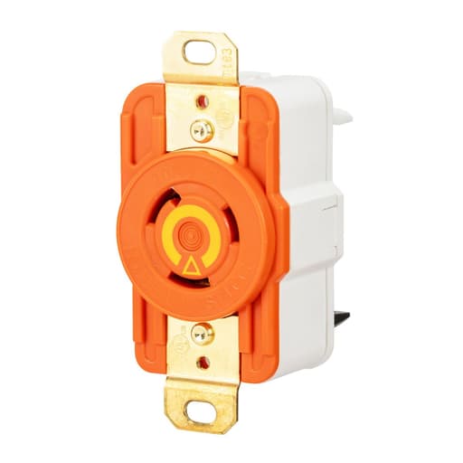 Hubbell Wiring Device - HCI IG2310ST LKG RCPT, IG, 20A 125V