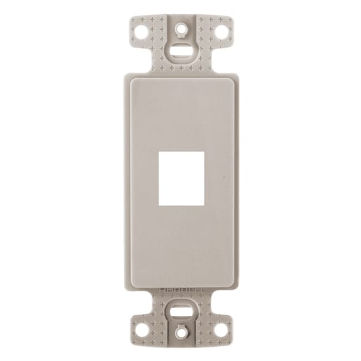 Hubbell Wiring Device - HPW NS611LA PLATE, DECORATOR KEYSTO