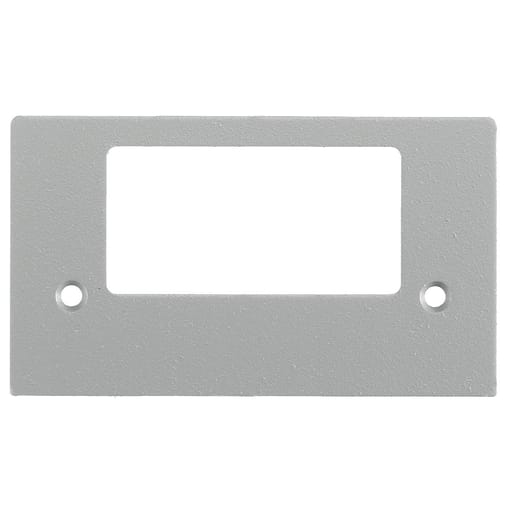 Hubbell Wiring Device - Hubbell SS2309SLGYA Gray Pedestal Face Plate