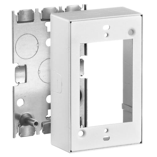 Hubbell Wiring Device - HPW HBL5747WA R WAY, 1G BOX, SHAL,H