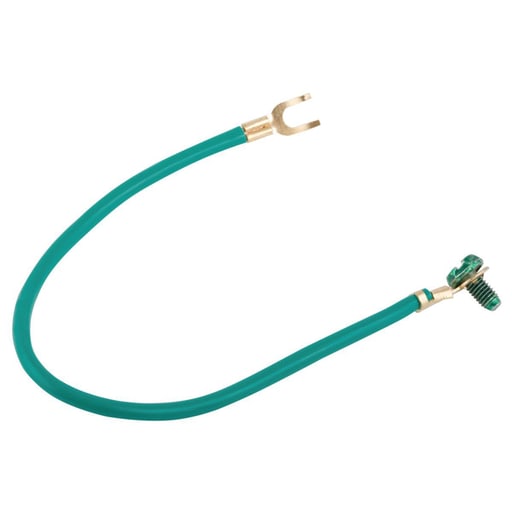 Raco Manufacturing - Raco 993 #12 Stranded Insulated Copper Wire Pigtail, 8" Length (100/BE)